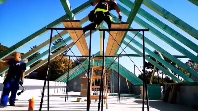 Будівниутво Даху 👉 Двоскатний Дах ✅ Кроквяна Система ⭐⭐⭐⭐⭐ КОЛЕО смотреть онлайн