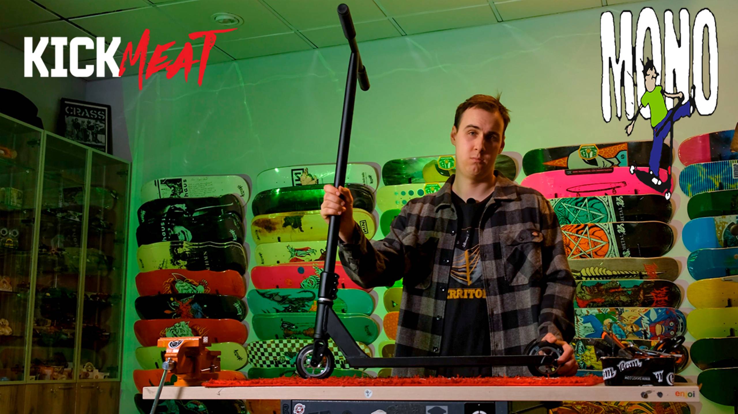 Kickmeat Custom Assembling 29 I Новые детали от Mono I Парк Победы