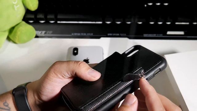 iPhone X LAMEEKU Wallet Case With A Zipper? Hmm..Very Interesting смотреть онлайн
