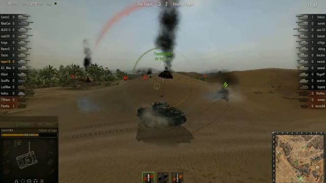 World of Tanks Battle with Pz VI Tiger смотреть онлайн