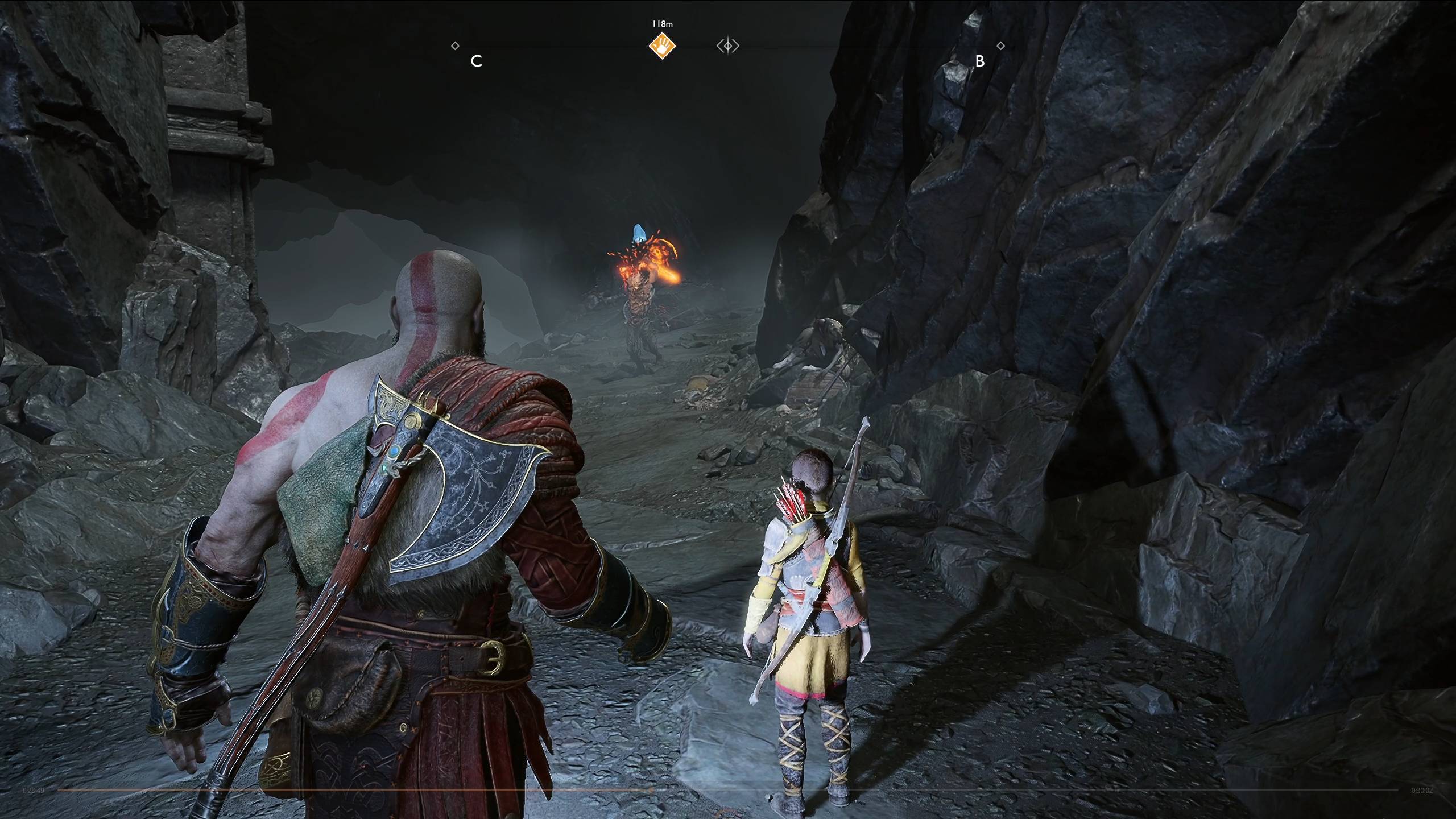 Год оф вар (сложность бог войны)