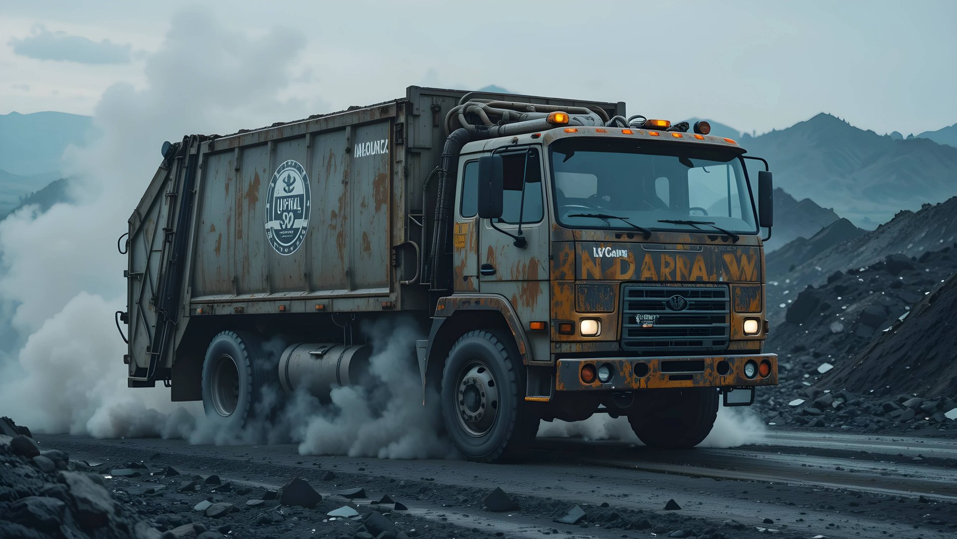 Песня про МУСОРОВОЗ смотреть онлайн