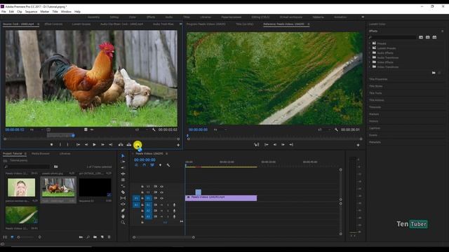 LEARN ADOBE PREMIERE PRO CC IN 12 MINUTES | Basic Tutorial For Beginner смотреть онлайн