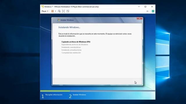 Instalación de Windows 7 VMware смотреть онлайн