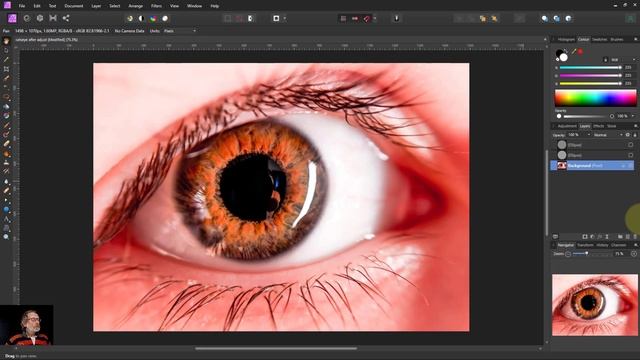 Eyes 9: Fixing a Distorted Iris, Including Multiple Reflections смотреть онлайн
