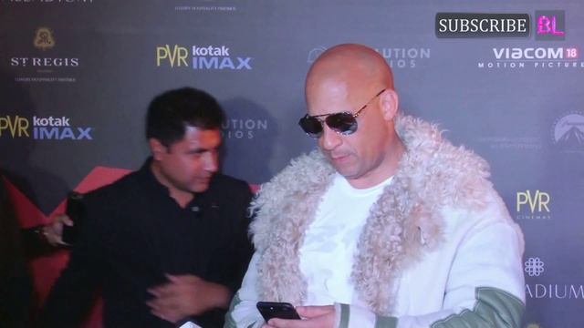 Vin Diesel at premiere of film XXX : Return of Xander Cage смотреть онлайн