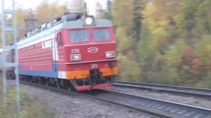 Поезда России на Транссибе (осенний сборник 21в1) | Железная дорога в Сибири