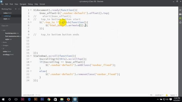 PSD TO HTML BANGLA TUTORILA CLASS 27 смотреть онлайн