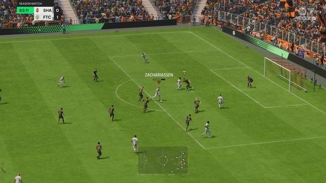 EA SPORTS FC 24_Ferencvárosi TC / Great action goal against FK Sahtar Doneck смотреть онлайн