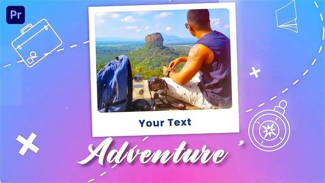 Travel Story Slideshow Premiere Pro Template смотреть онлайн