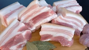 ГРУДИНКА СВИНАЯ Беспроигрышный вариант приготовления СВИНОЙ ГРУДИНКИ Точно вкуснее любой колбасы!