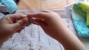 Мк платье для девочки спицами. часть 1