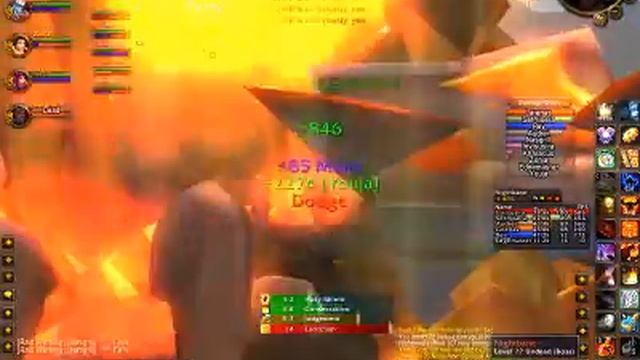 Paladin Tanks Nightbane - Invisusira (WoW Tank Video)