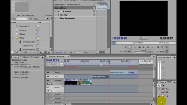 Adobe Premiere CS3 - 16 of 33 - Trimming Tools смотреть онлайн