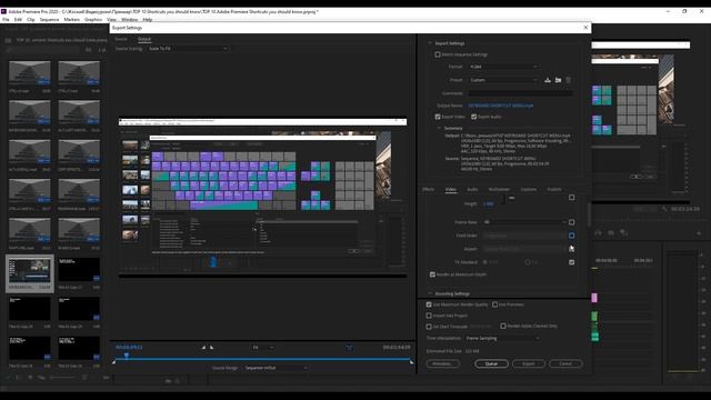 Roman Temkin / Best Export Settings On Premiere Pro