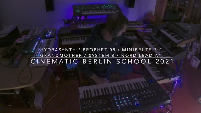 Cinematic Berlin School & Hydrasynth ⧸ Prophet 08 ⧸ Minibrute 2 ⧸ Grandmother ⧸ System 8 ⧸ Nord A1