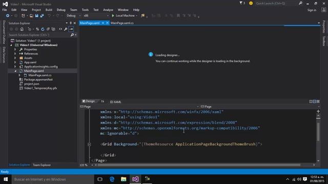 Programando en Windows 10 #2 Estructura de un proyecto смотреть онлайн