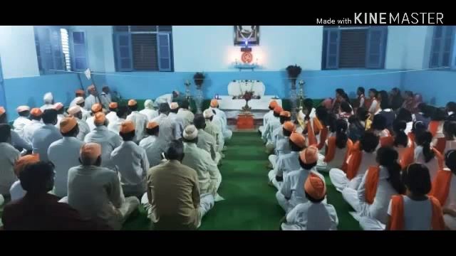 🙏सामुदायिक प्रार्थना🎶Rashtrasant shree Tukadoji maharaj punyathiti mahosav By gurukunj mozari смотреть онлайн