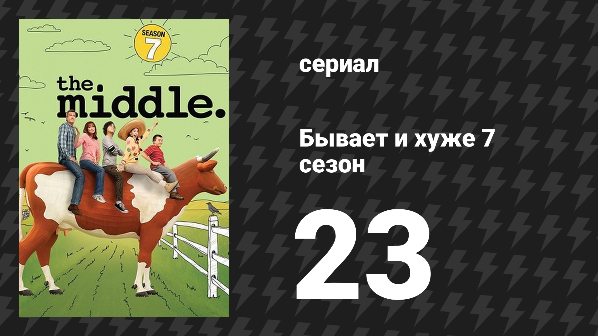 Бывает и хуже 7 сезон 23 серия «Найди моих Хеков» (сериал, 2009-2018)