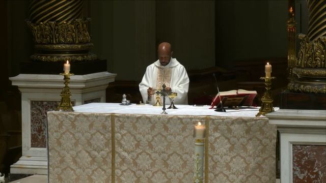 Mass April 29, 2022 (Saint Catherine Of Sienna)