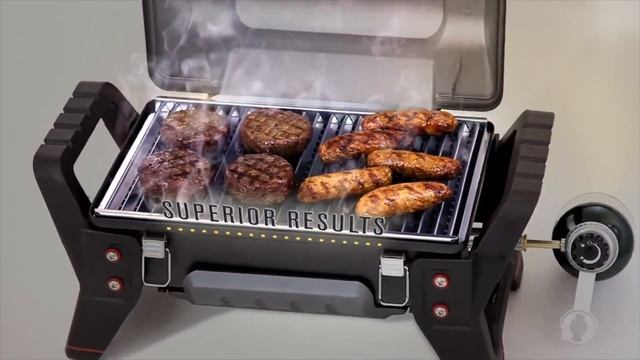 Portable Gas Grill : Grill2Go X200 | Char Broil смотреть онлайн