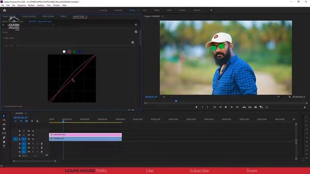 Face Tracking Colour Correction in Premiere Pro cc смотреть онлайн