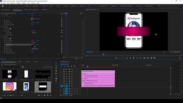 Create this Mobile Frame Lower Thirds Animation | lower thirds premiere pro 2021 смотреть онлайн