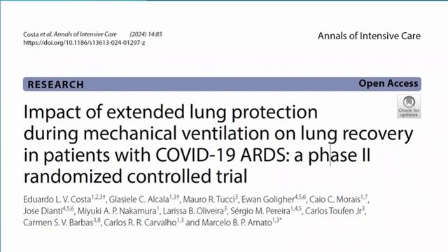 Oxygenation, lung disease, or body mass In ARDS Marcelo Amato  ISICEM-44 (2025)