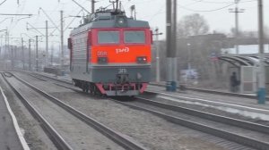 Одиночные локомотивы (электровоз, тепловоз и РП9-002) на Транссибе | Красноярск