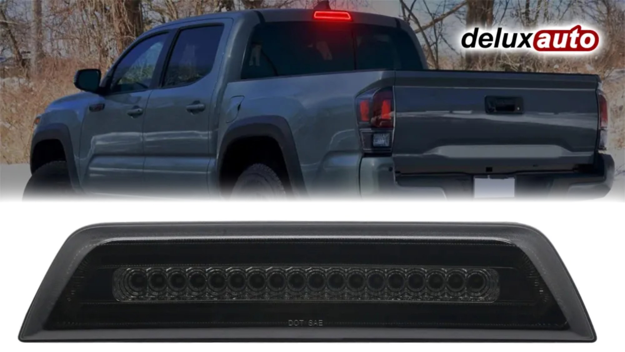 Третий стоп-сигнал и подсветка кузова для 2015-2023 TOYOTA TACOMA