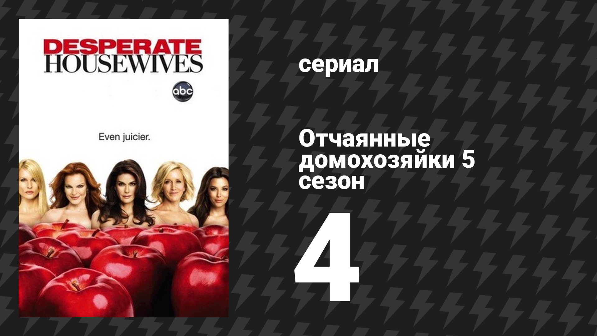 Отчаянные домохозяйки 5 сезон 4 серия «Возвращение в бизнес» (сериал, 2004-2012) смотреть онлайн