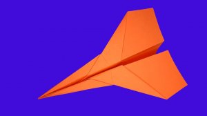Как сделать бумажный самолетик