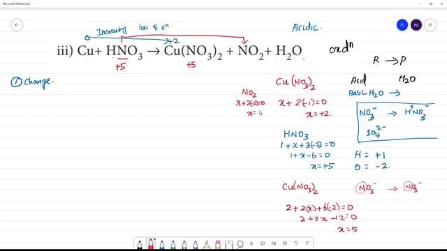 Cu+ HNO3 → Cu(NO3)2 + NO2+ H2O смотреть онлайн