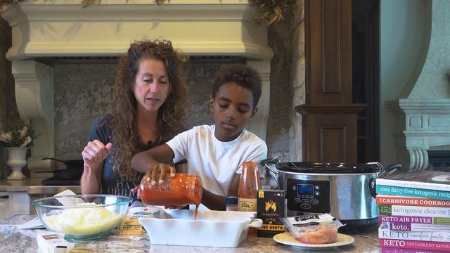 Keto BBQ Chicken Lasagna