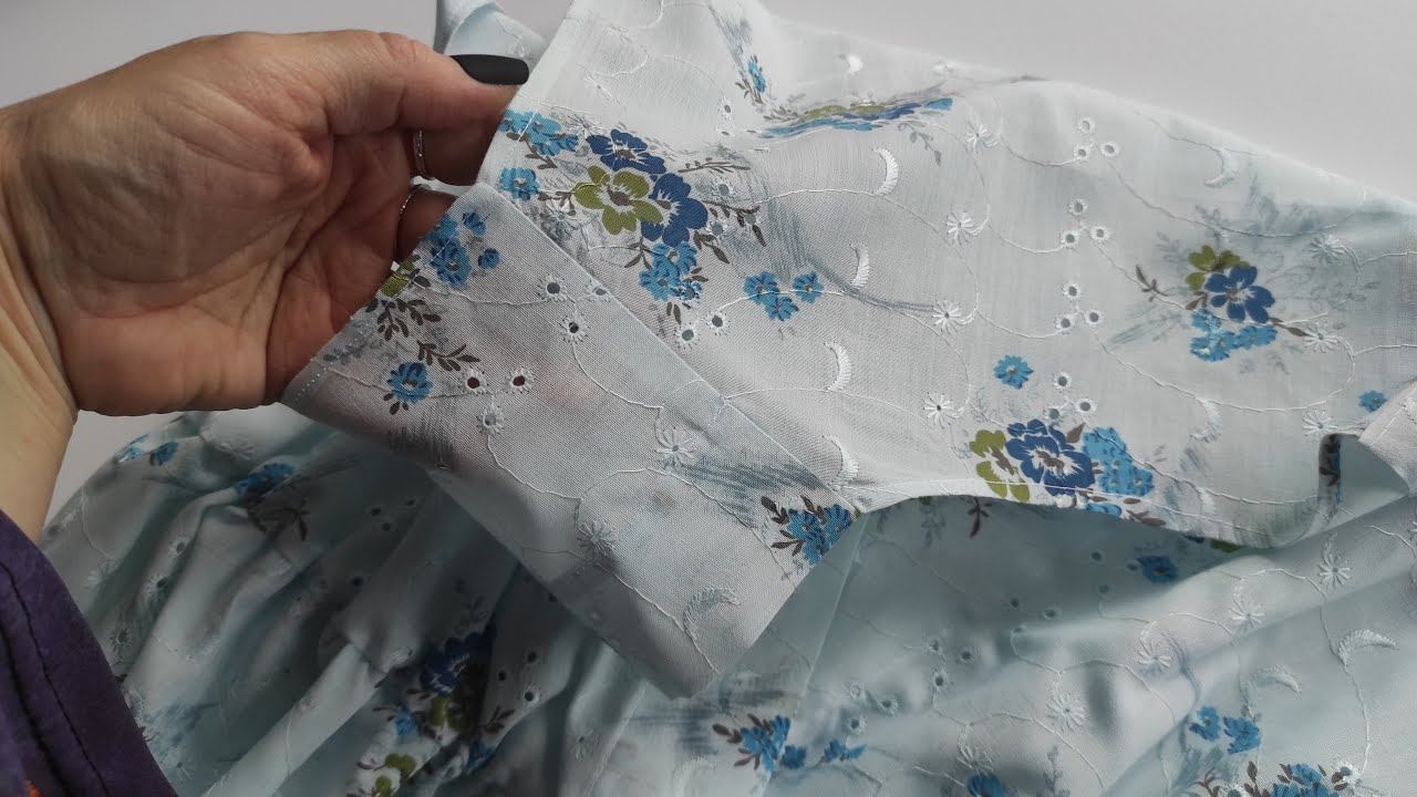 ФИШКИ летнего платья из хлопкового шитья смотреть онлайн