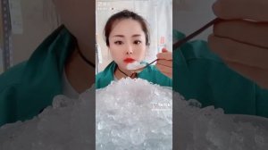 хрустящая ледяная крошка из морозилки! вкуснятина!