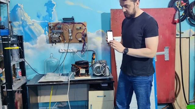 Какое давление или вакуум сможет создать компрессор от холодильника.