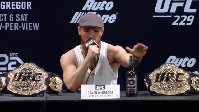 СЛОВА КОНОРА МАГРЕГОРА ПОСЛЕ БОЯ О ХАБИБЕ!