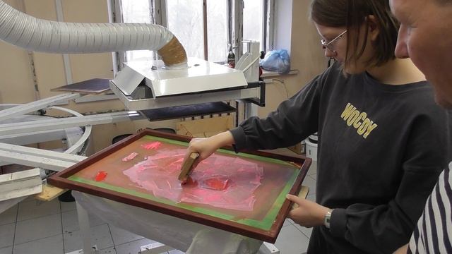 Шелкография hand-made 2 (без компьютера) смотреть онлайн