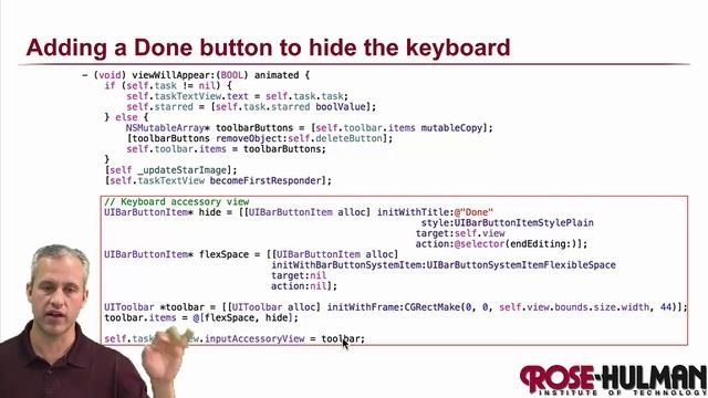 More ways to hide the iOS Keyboard смотреть онлайн