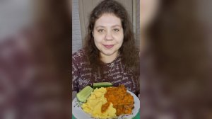 МУЖ ЗА ПОРОГ, СОСЕД ТУТ КАК ТУТ/ПЮРЕ И ГУЛЯШ/МУКБАНГ