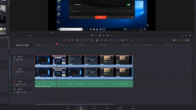 Multicam Picture in Picture - DaVinci Resolve 15 - 4 minute Fursday?! #7 смотреть онлайн