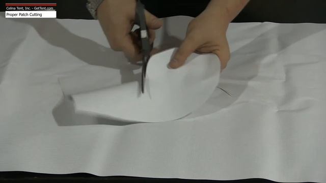 Fabric Repair - Cutting a patch to cover a hole, tear or rip (tents & tarps) смотреть онлайн