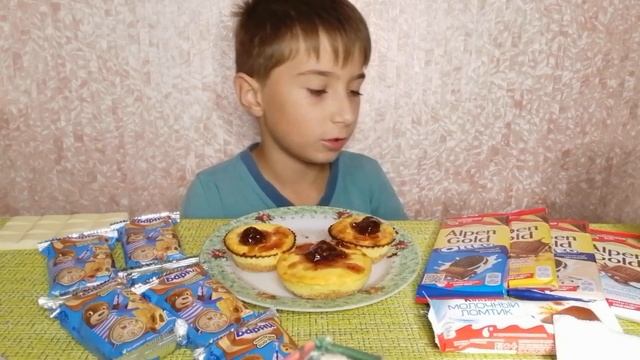 Сладкий МУКБАНГ. Альпен Голд и Чизкейки смотреть онлайн