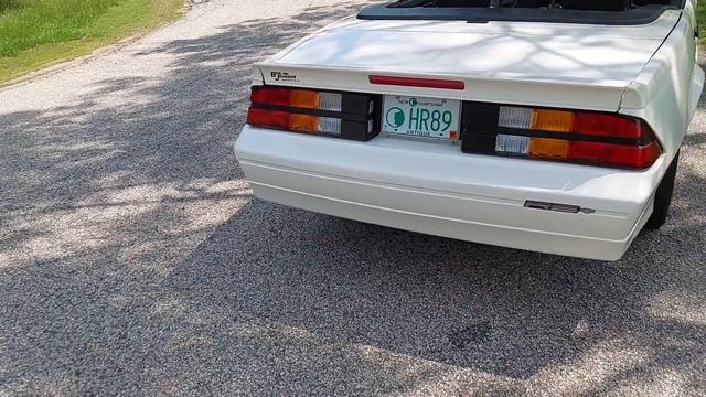 1989 RS Camaro. 11k original miles смотреть онлайн