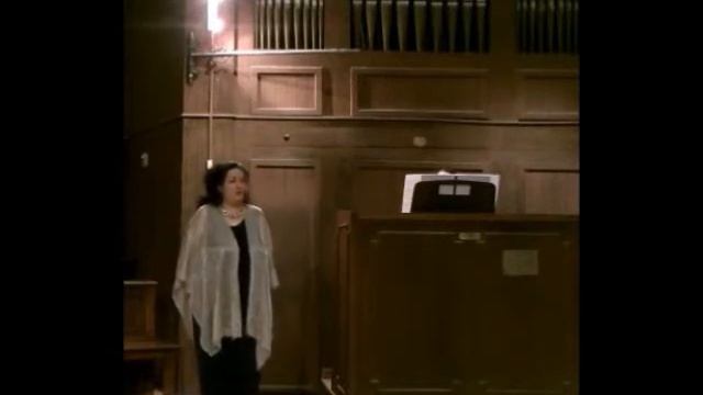 Astrea Amaduzzi sings Gounod's Ave Maria - Gigli Festival, Roma 2017