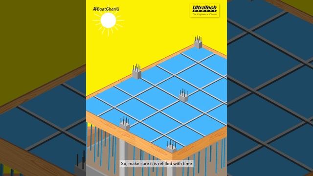 How To Do Curing of Concrete By Ponding Method? | UltraTech #BaatGharKi смотреть онлайн
