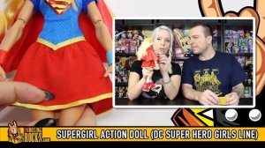 DC Super Hero Girls SUPERGIRL Action Doll Review & Unboxing