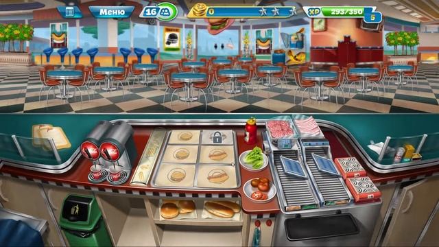 Cooking Fever HD gameplay 6 series смотреть онлайн