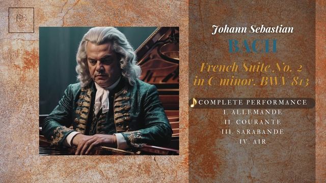 Johann Sebastian Bach | French Suite no. 2 in C minor, BWV 813 | fa.Sol смотреть онлайн